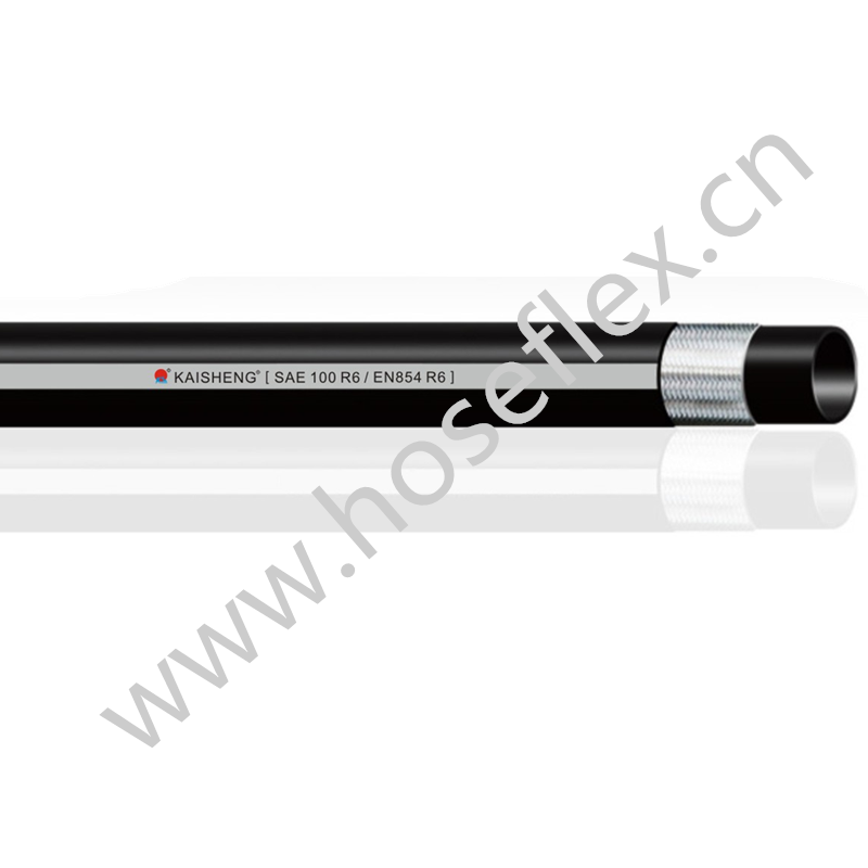 SAE 100 R6 \/ EN854 R6 Tubo idraulico Tubo in gomma ad alta pressione